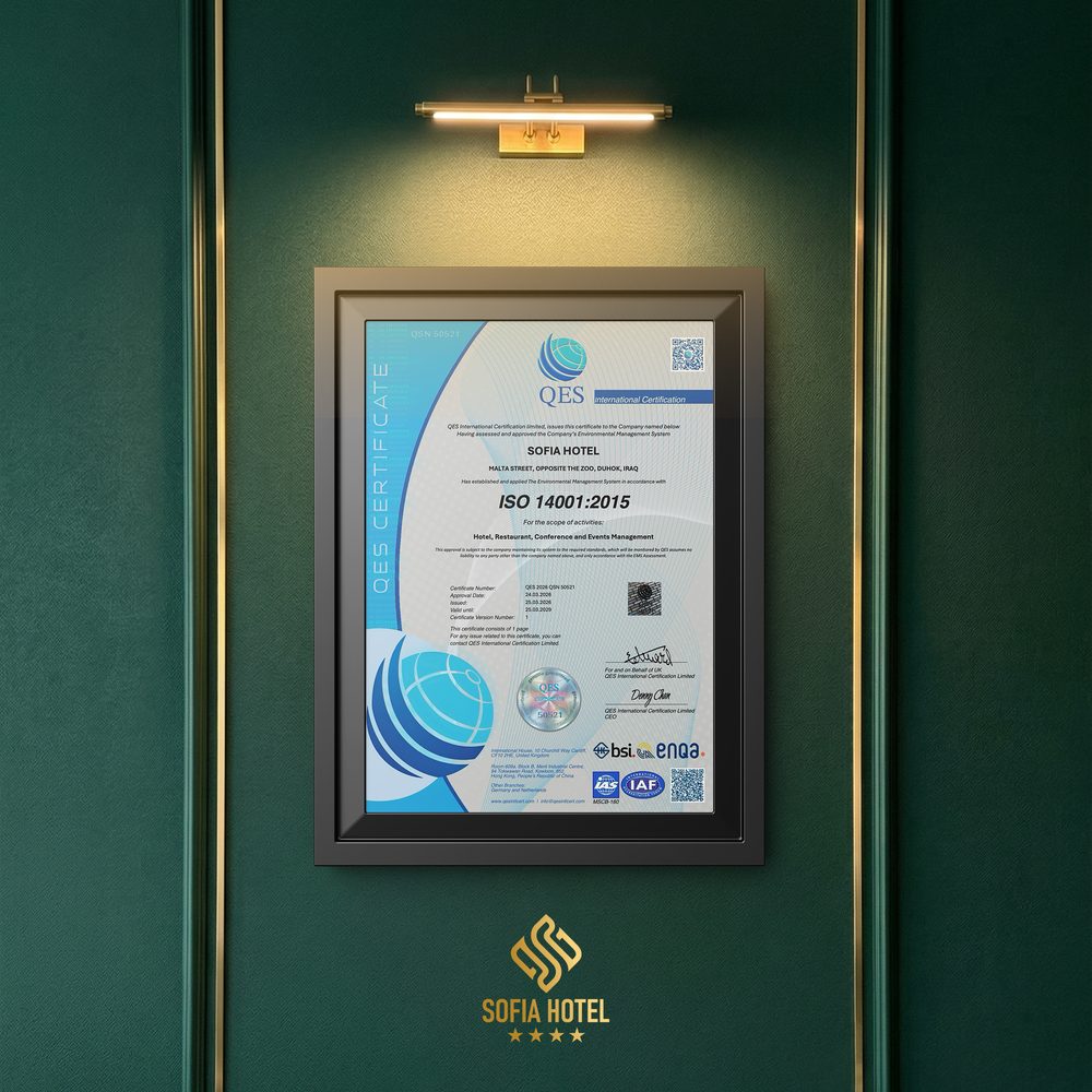 ISO 14001:2015 Certificate